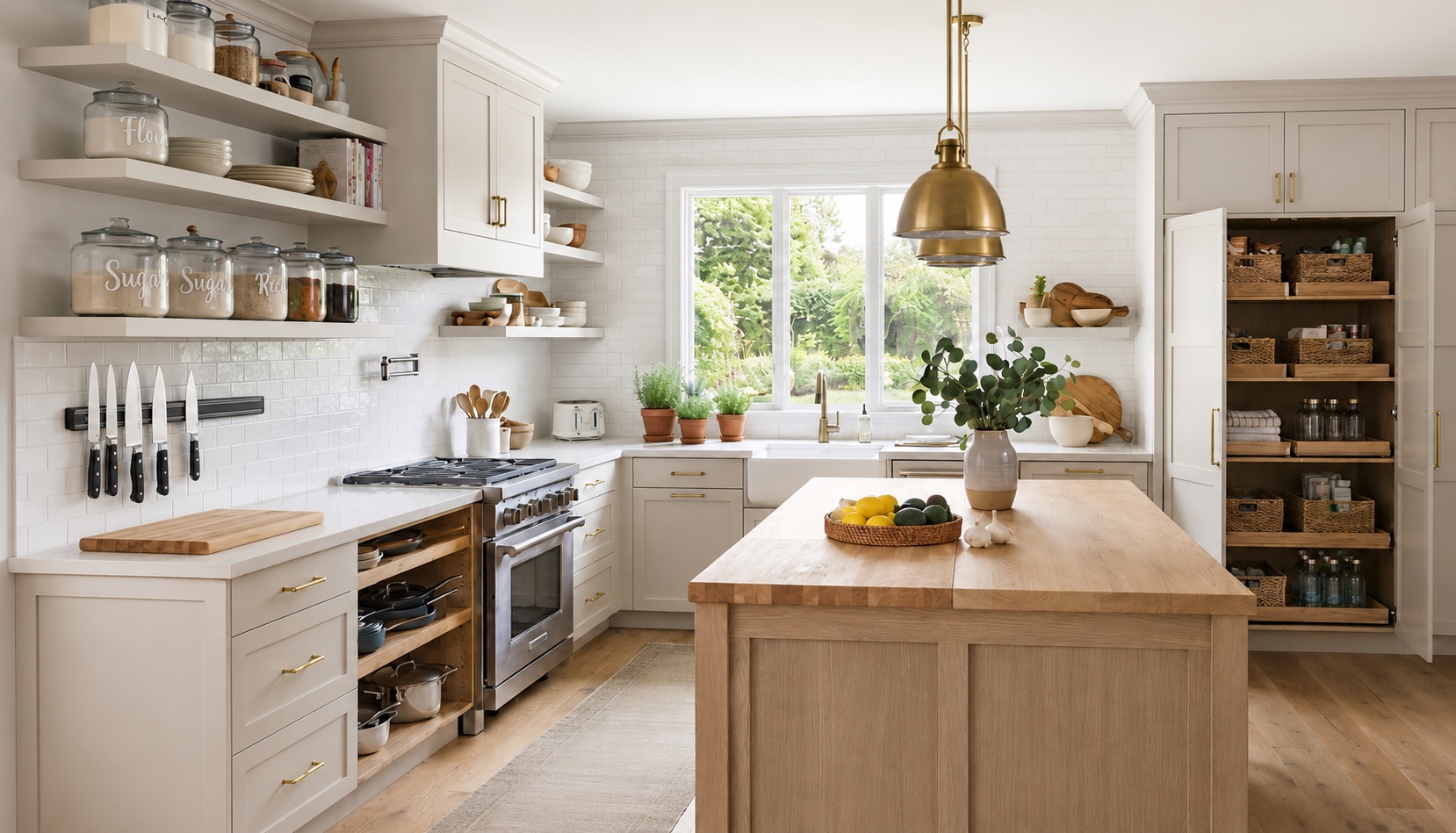 Organized kitchens